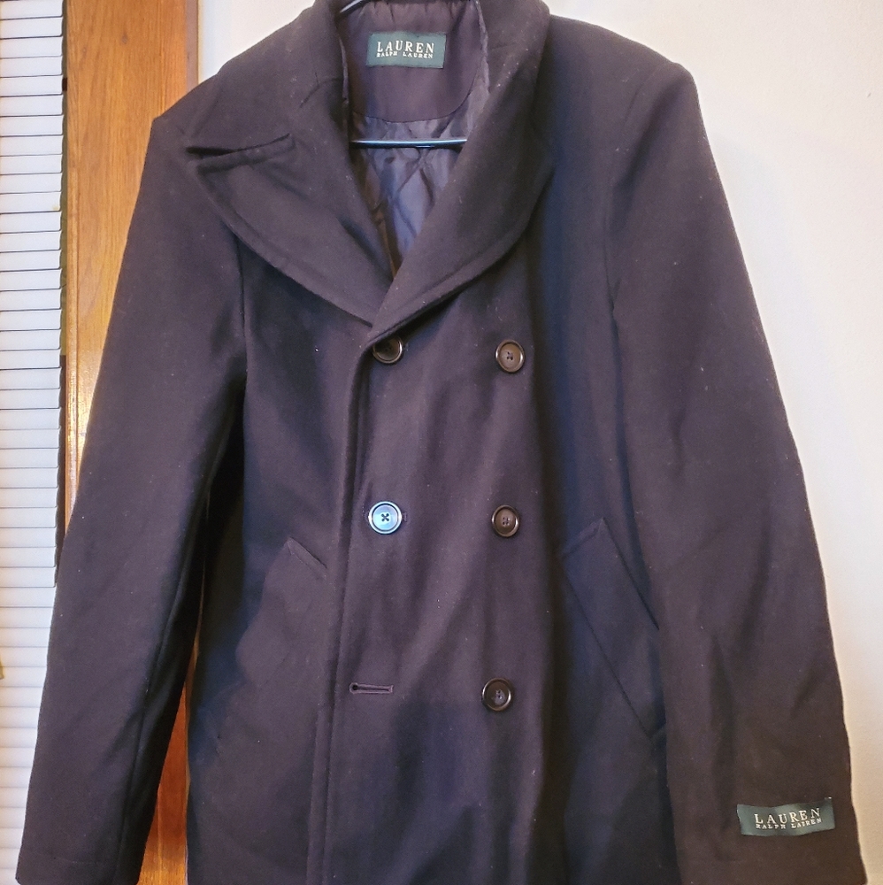 Mens peacoat